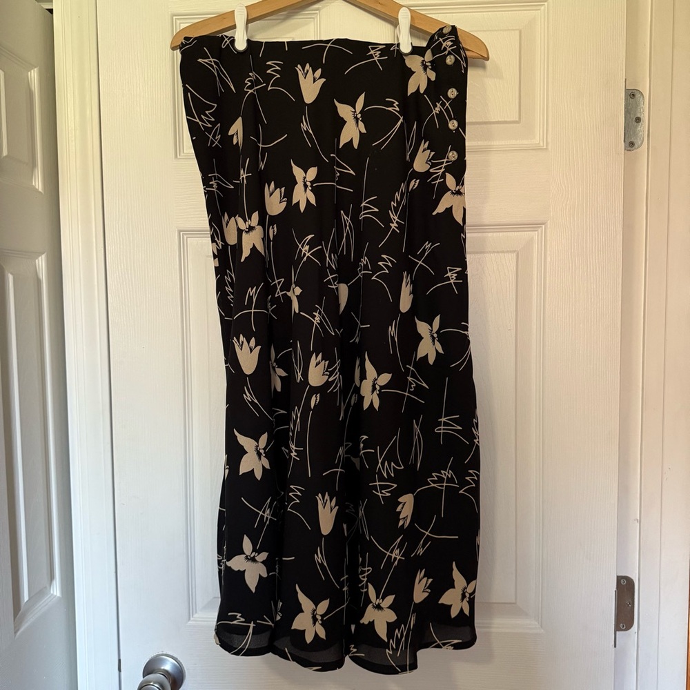 Braemar by Jeremy Scott Floral Maxi Skirt